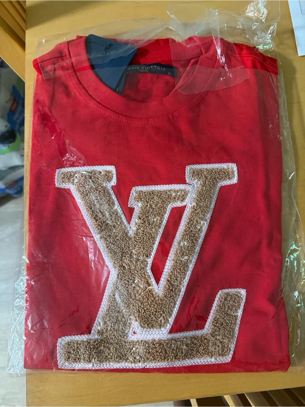 Louis Vuitton bold red